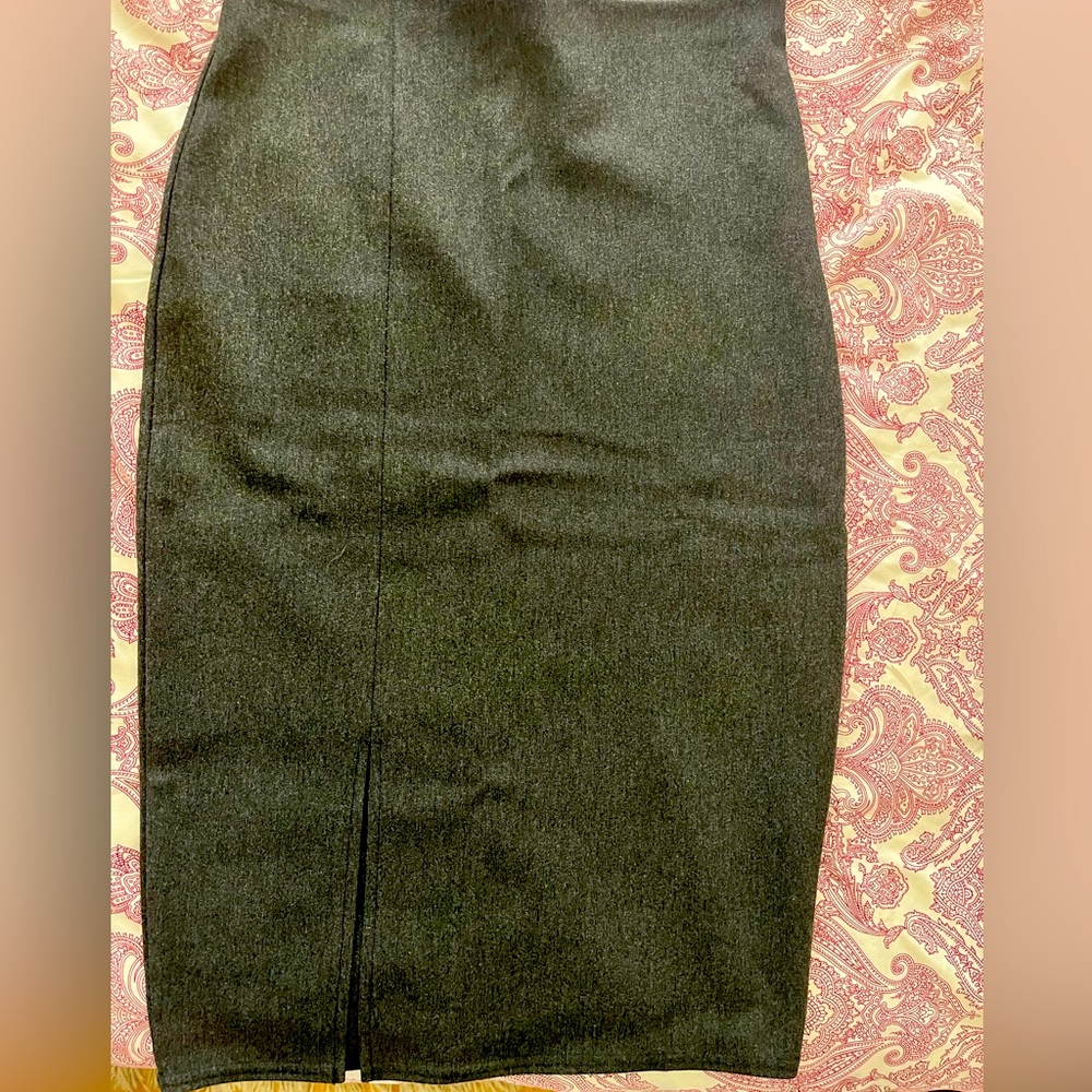Sixties pencil skirt in dark grey